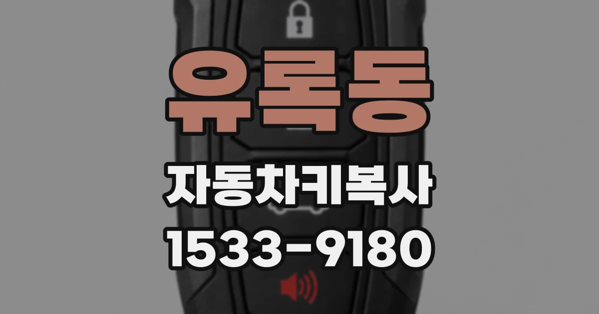 유록동 자동차키복사