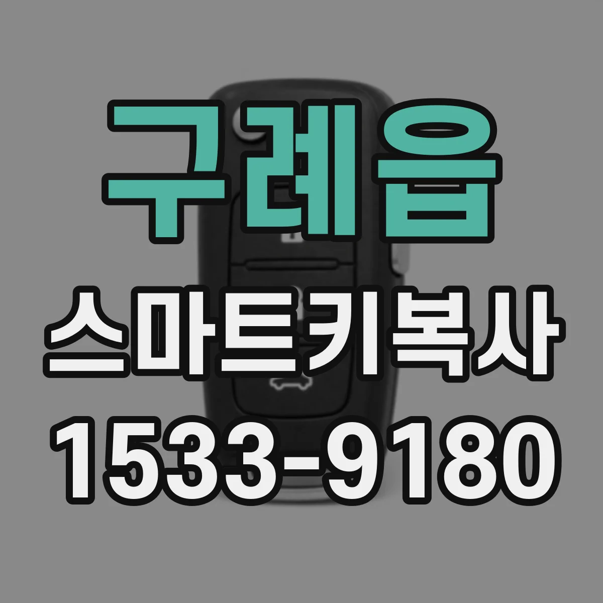 구례읍 스마트키복사