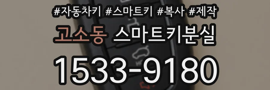 고소동 스마트키분실