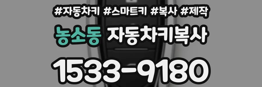 농소동 자동차키복사