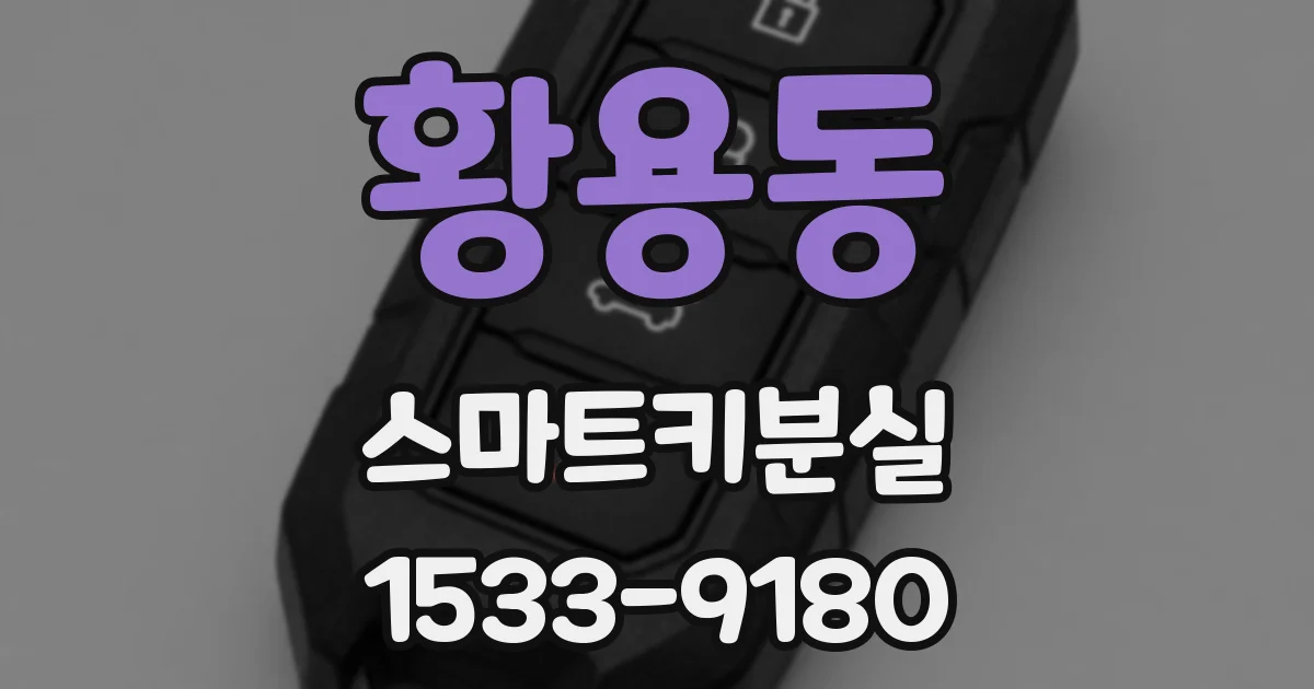 황용동 스마트키분실