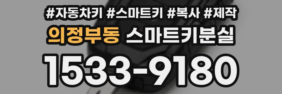 의정부동 스마트키분실