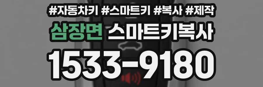 삼장면 스마트키복사