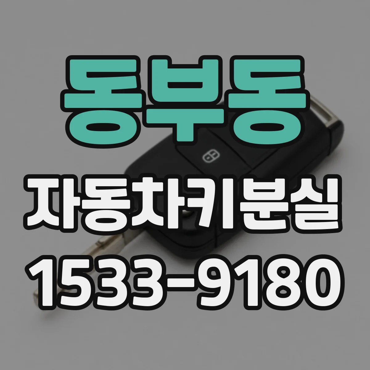 동부동 자동차키분실