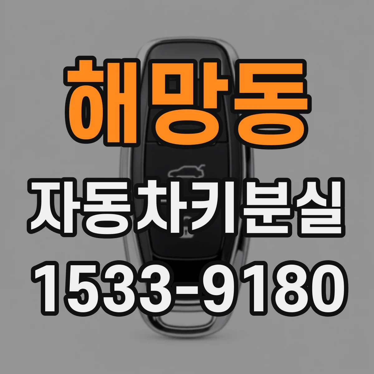 해망동 자동차키분실