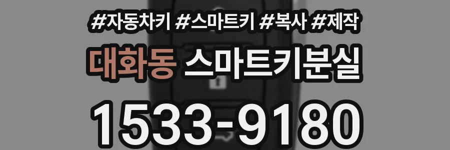 대화동 스마트키분실