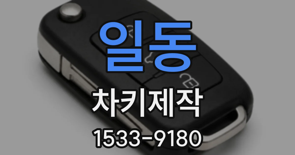 일동 차키제작