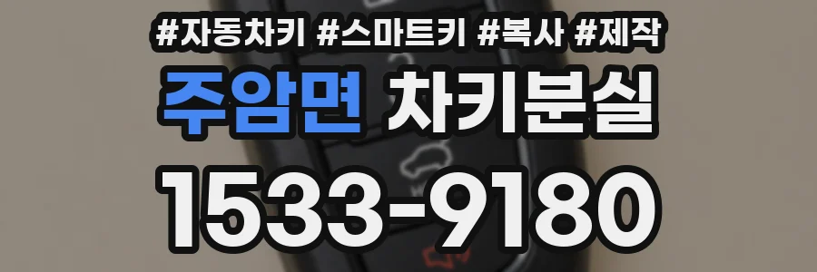 주암면 차키분실