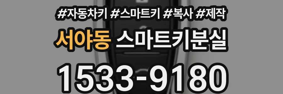 서야동 스마트키분실