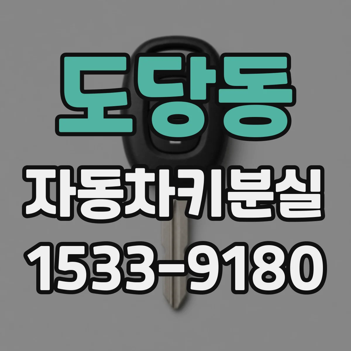 도당동 자동차키분실