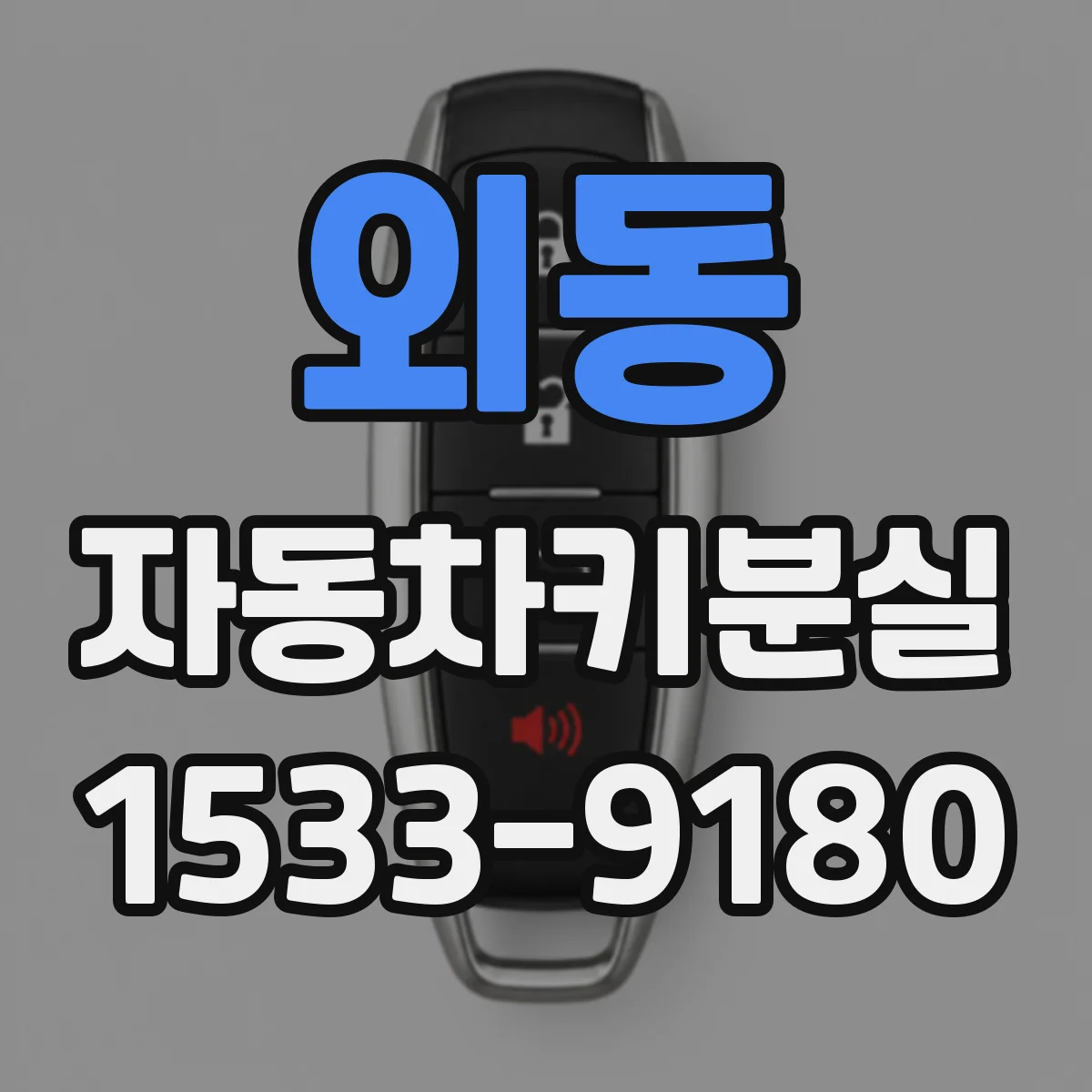외동 자동차키분실