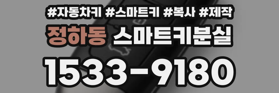 정하동 스마트키분실