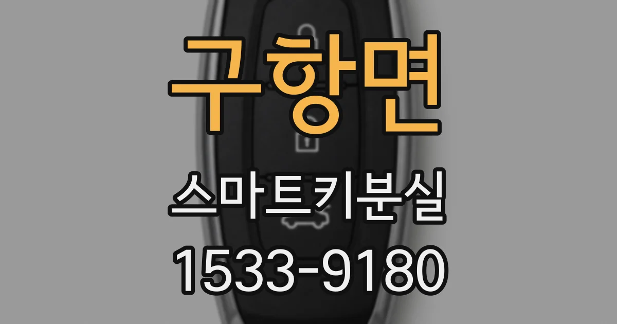 구항면 스마트키분실