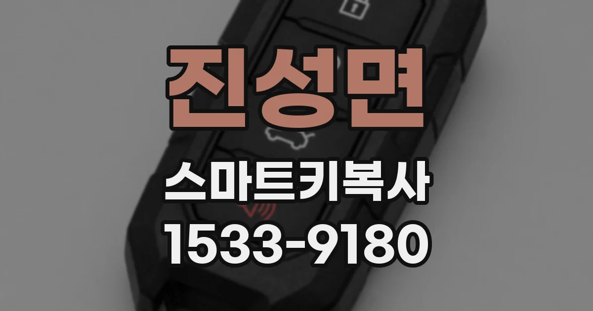 진성면 스마트키복사