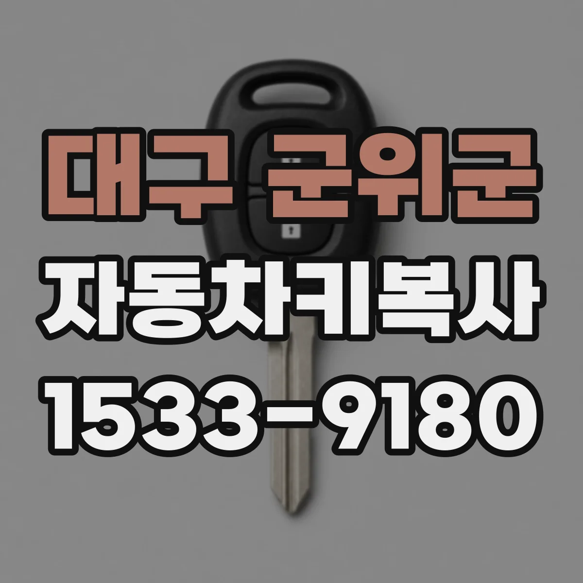 대구 군위군 자동차키복사