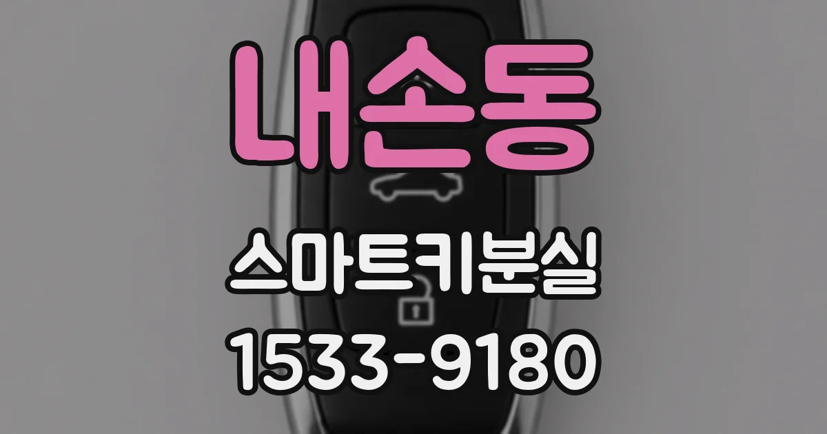 내손동 스마트키분실
