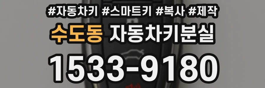 수도동 자동차키분실