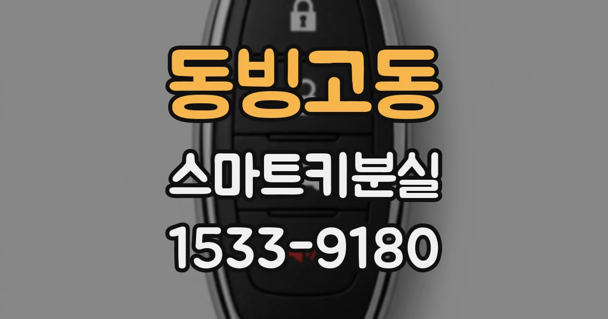동빙고동 스마트키분실