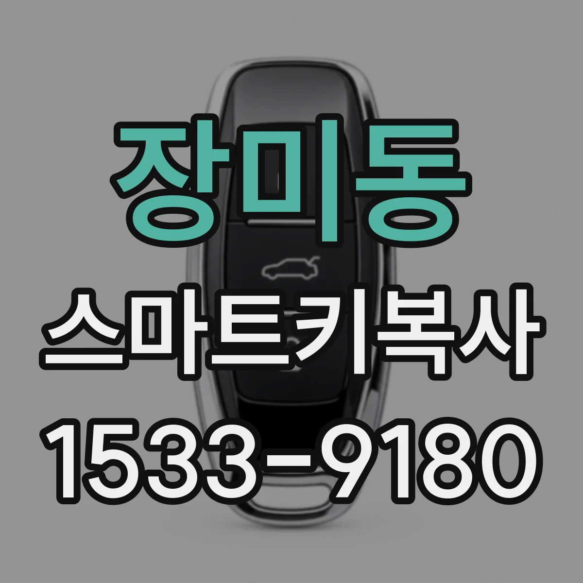 장미동 스마트키복사