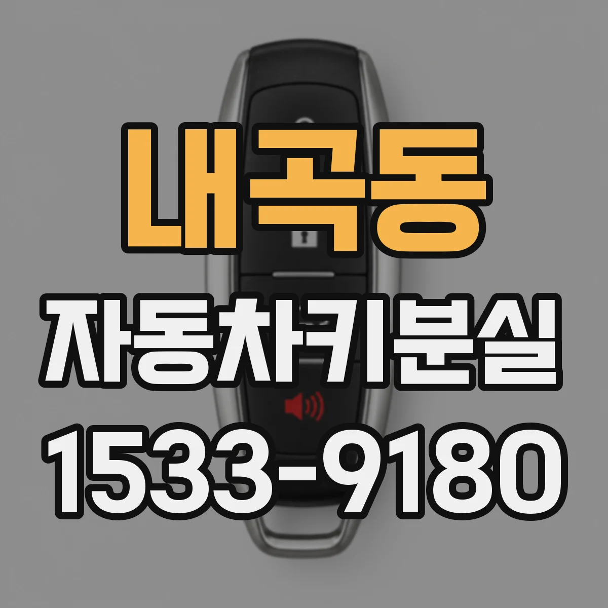 내곡동 자동차키분실