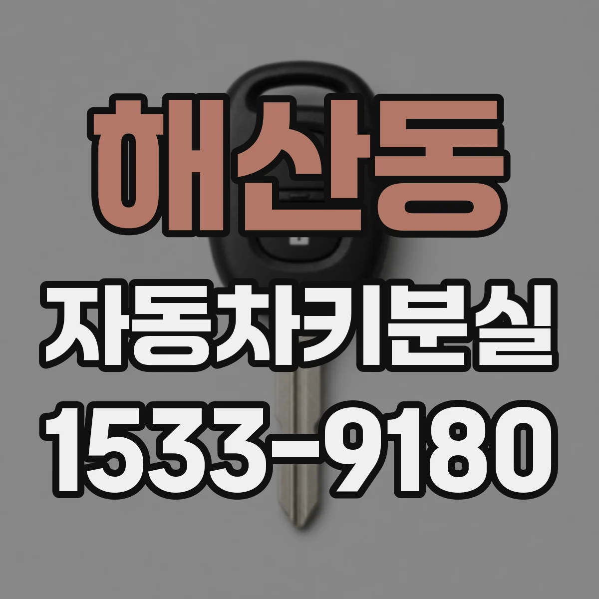 해산동 자동차키분실