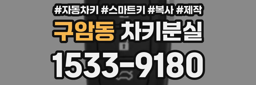 구암동 차키분실
