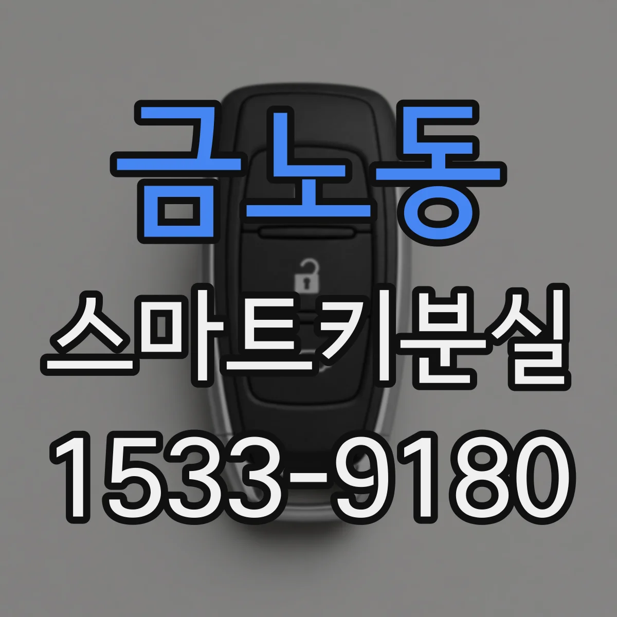 금노동 스마트키분실