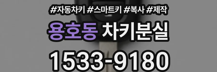 용호동 차키분실