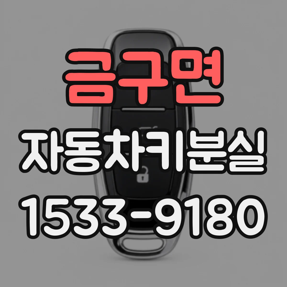 금구면 자동차키분실