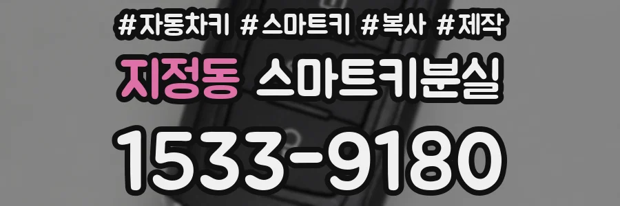 지정동 스마트키분실