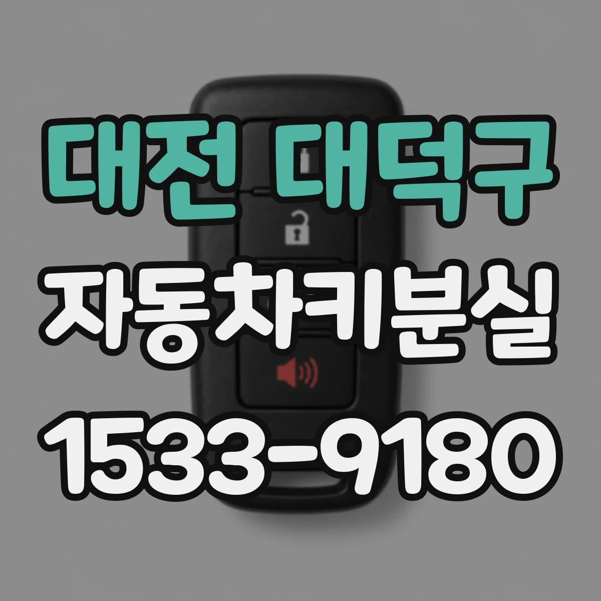 대전 대덕구 자동차키분실