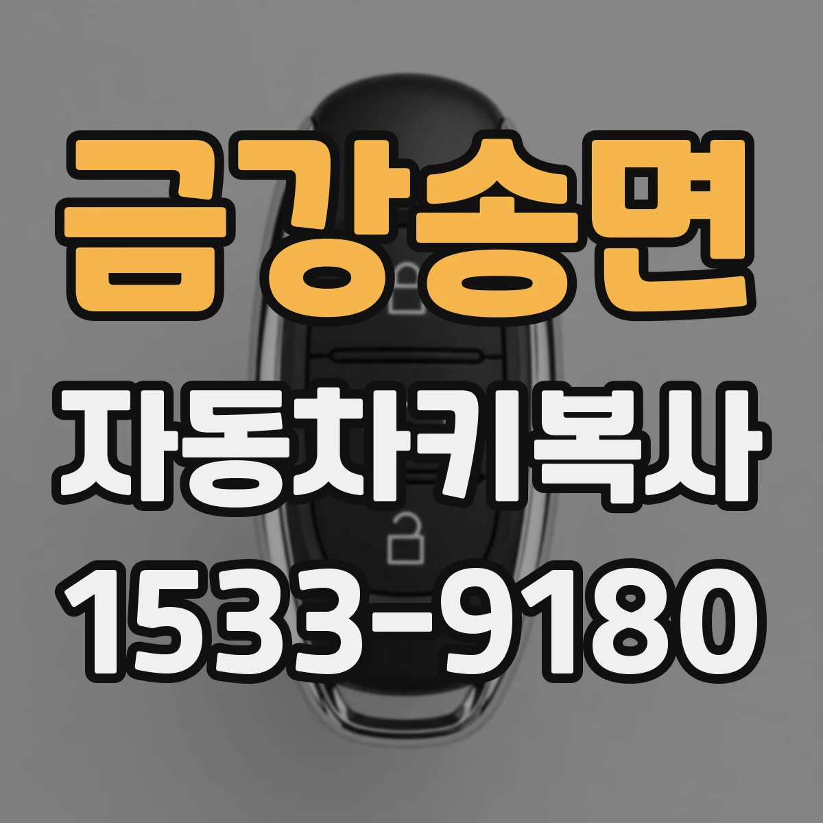 금강송면 자동차키복사