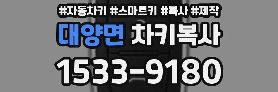 대양면 차키복사