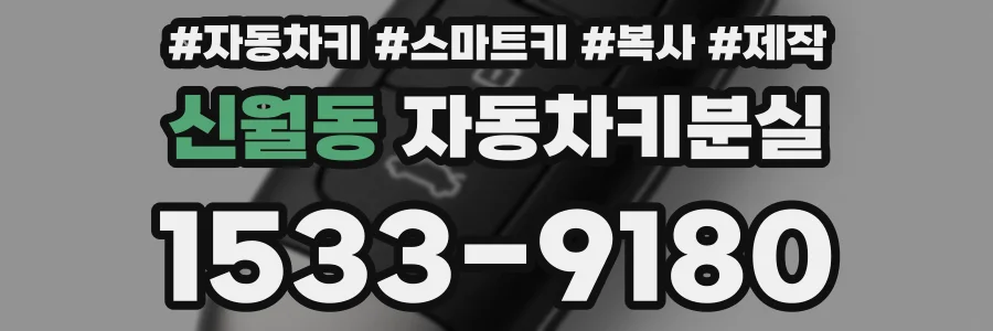 신월동 자동차키분실
