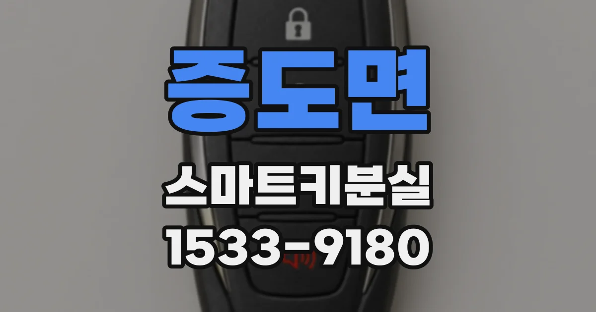 증도면 스마트키분실