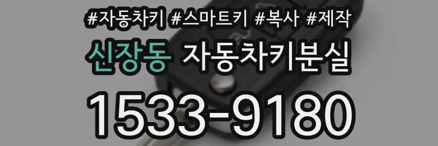 신장동 자동차키분실