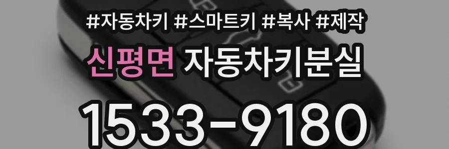 신평면 자동차키분실