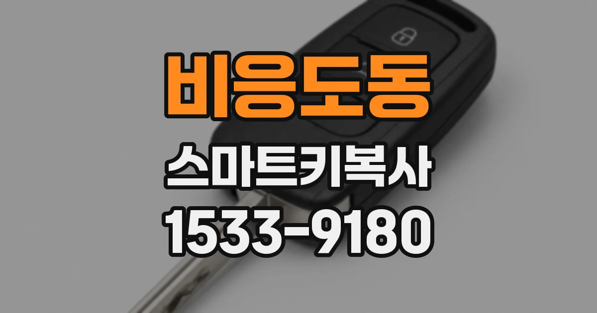 비응도동 스마트키복사