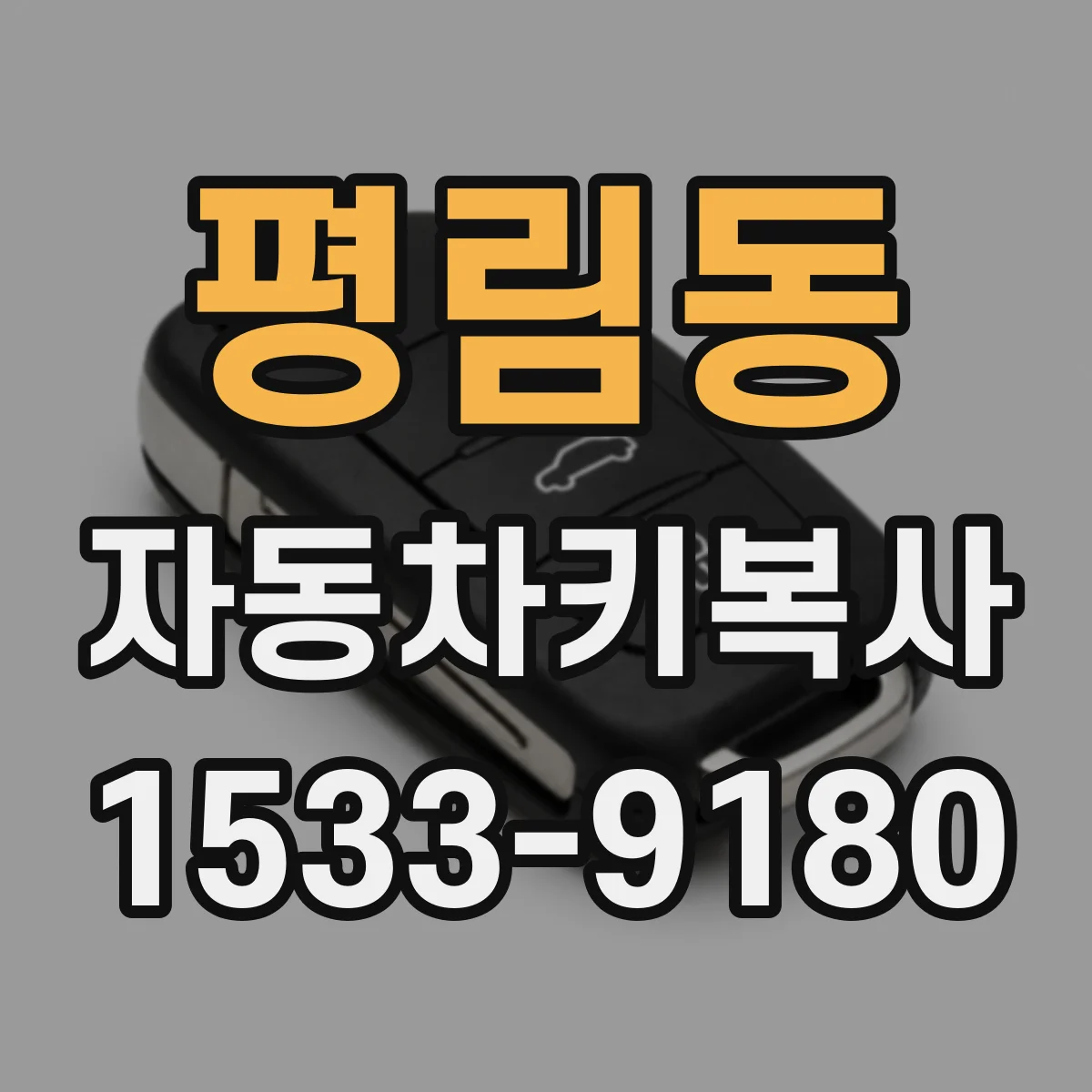평림동 자동차키복사