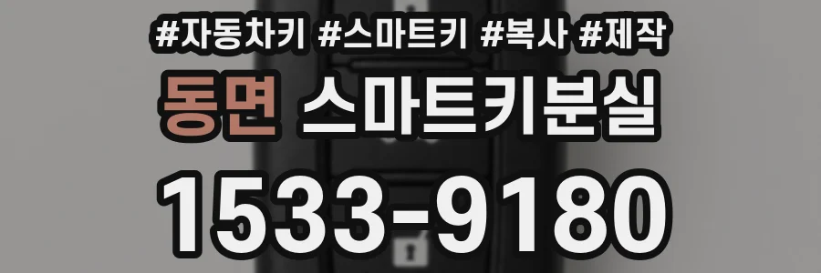 동면 스마트키분실