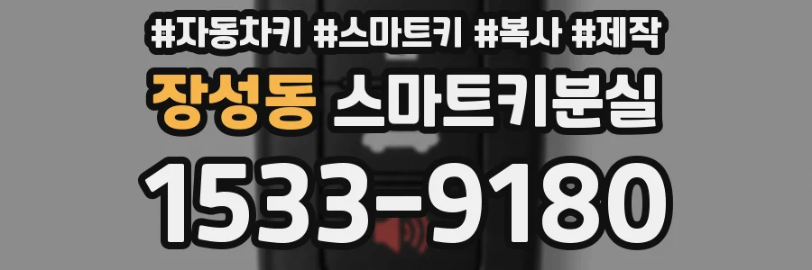 장성동 스마트키분실