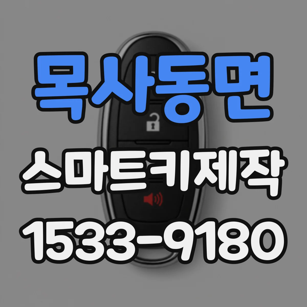 목사동면 스마트키제작