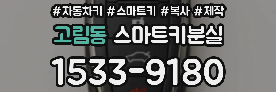 고림동 스마트키분실