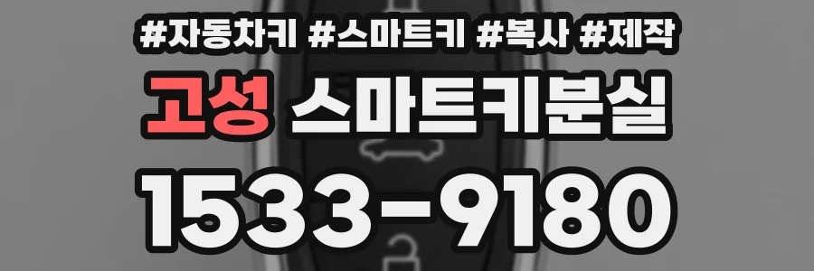 고성 스마트키분실