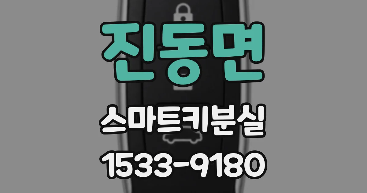 진동면 스마트키분실