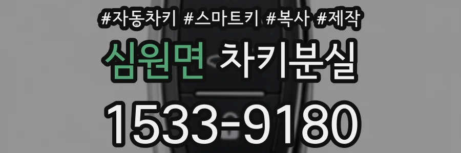 심원면 차키분실