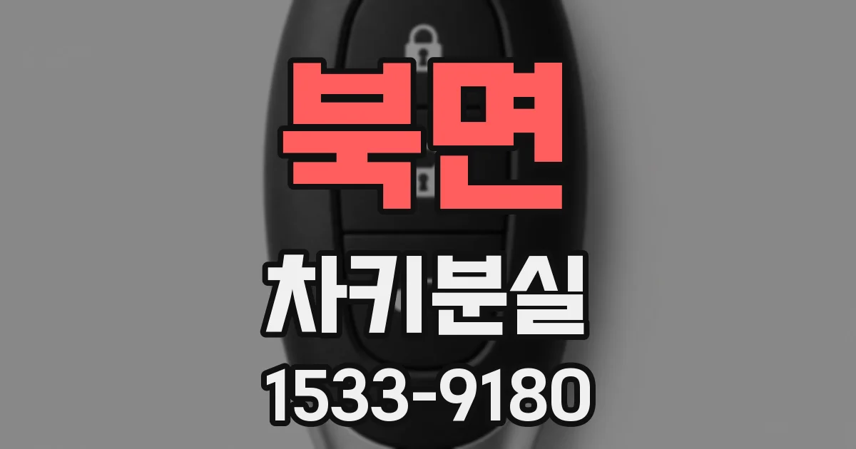북면 차키분실