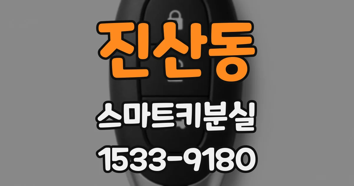 진산동 스마트키분실