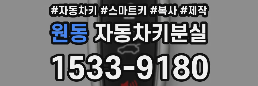 원동 자동차키분실