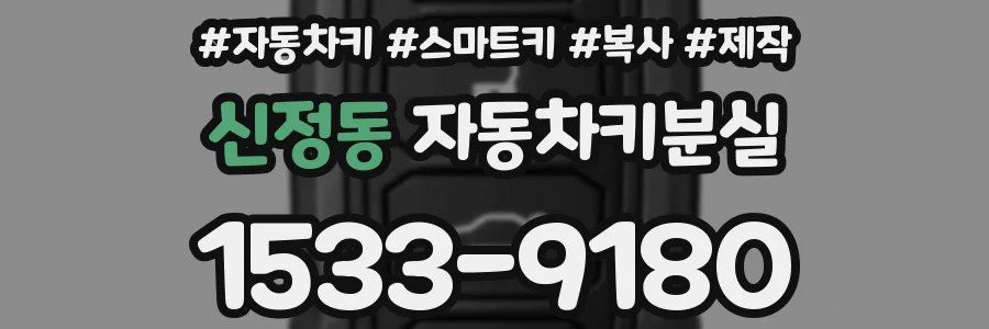 신정동 자동차키분실